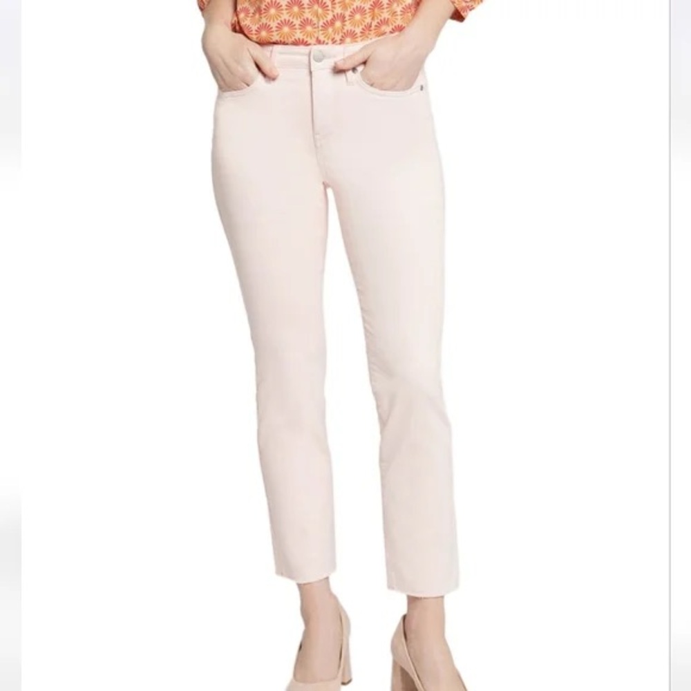 NYDJ Sheri Slim‎ Carnation Pink Jeans Women’s Size 4